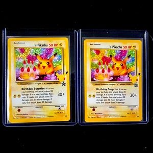 Pokemon Celebration Pikachu (2 pc)